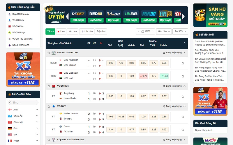 7M - Tỷ Số Trực Tuyến 7MCN, Lịch Đấu, KQBD, BXH, Soi Kèo 7 7M CN: Nền Tảng Livescore & Dữ Liệu Bóng Đá Tốc Độ Cao